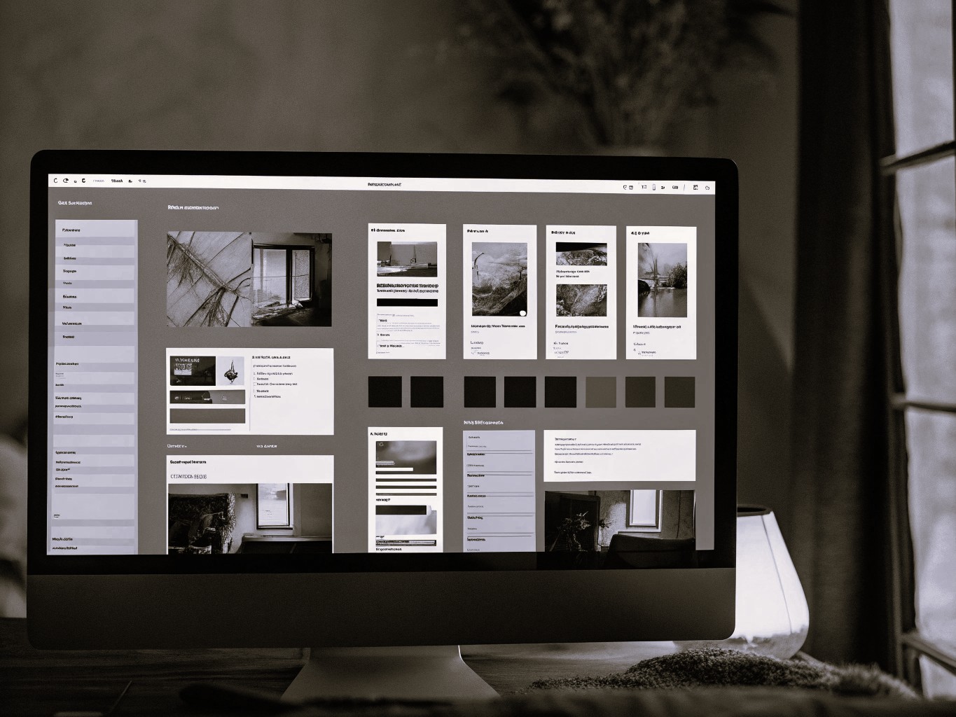 Website structure